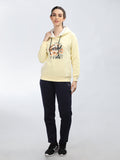 Neva Women Hoody Neck Full Sleeves Sweatshirt Printed pattern