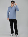 Neva Men Crew Neck Full Sleeves T-shirt Dotted pattern