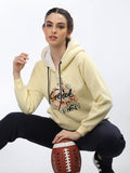 Neva Women Hoody Neck Full Sleeves Sweatshirt Printed pattern