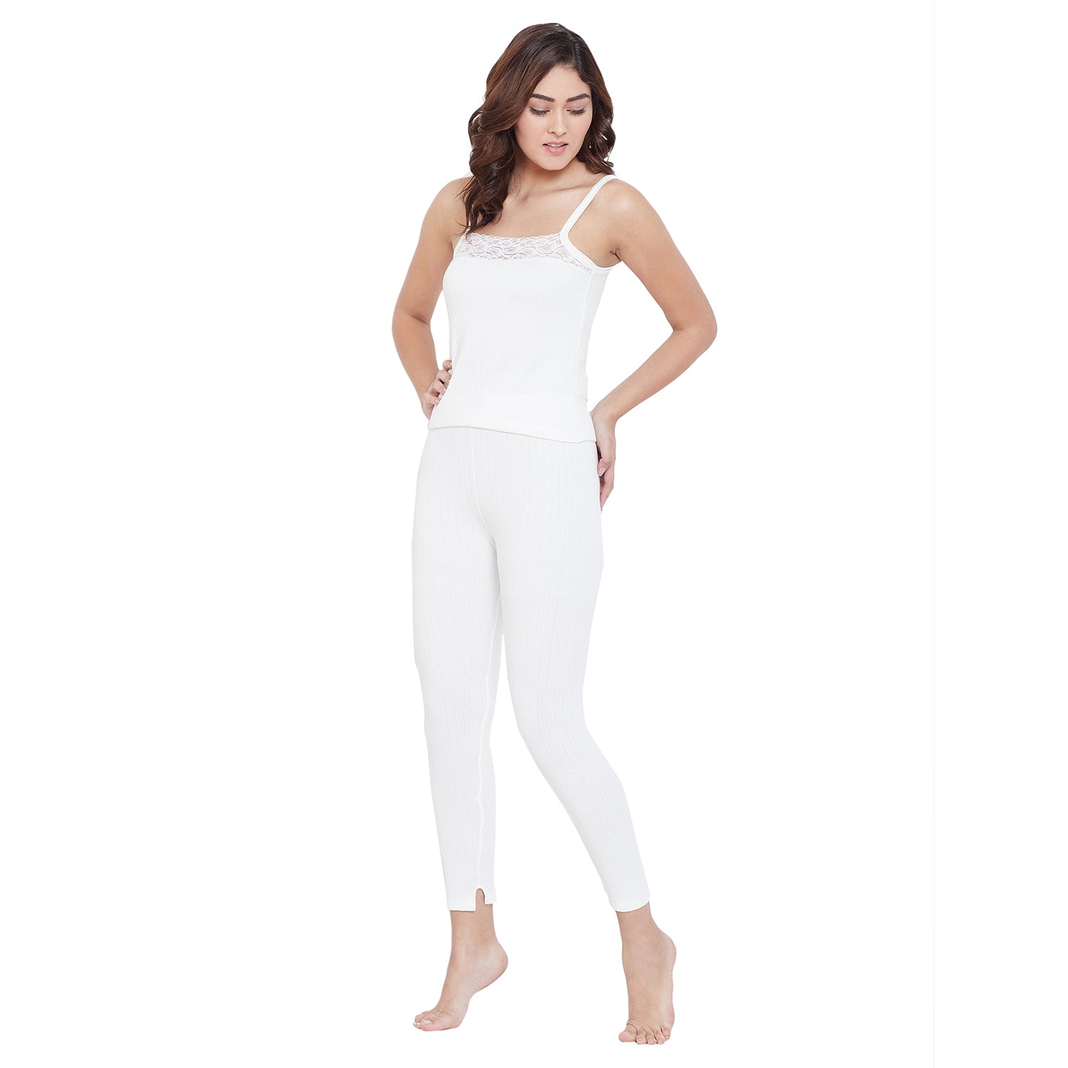 Buy Kanvin Off White Thermal Camisole (Pack Of 2) for Women Online @ Tata  CLiQ