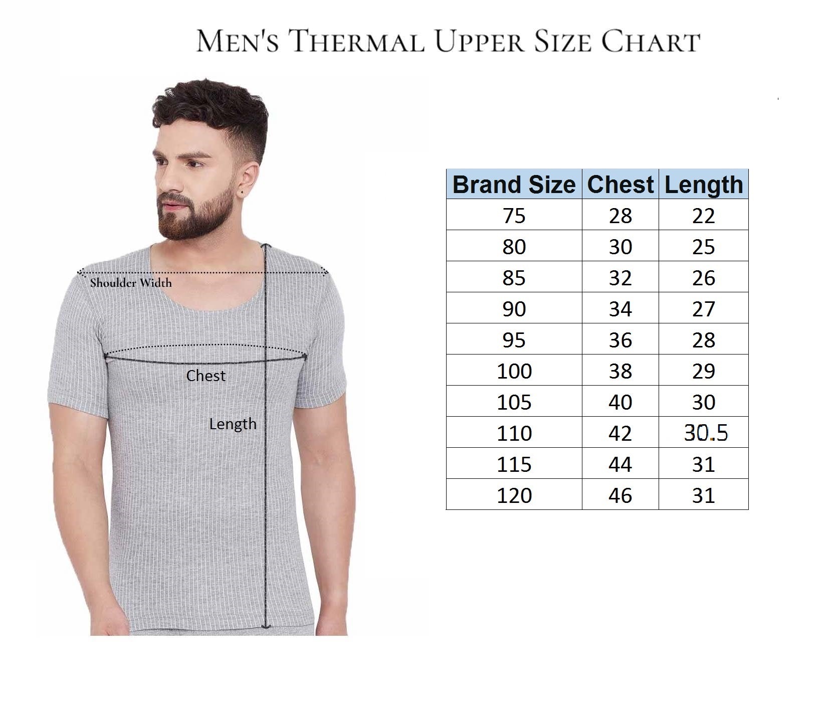 Neva Esancia Round Neck Full Sleeves Warmer/Thermal Upper for Men – Neva  Clothing India